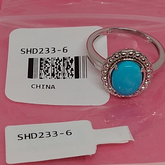 Sleeping beauty turquoise ring, size 6. - Picture 7 of 7